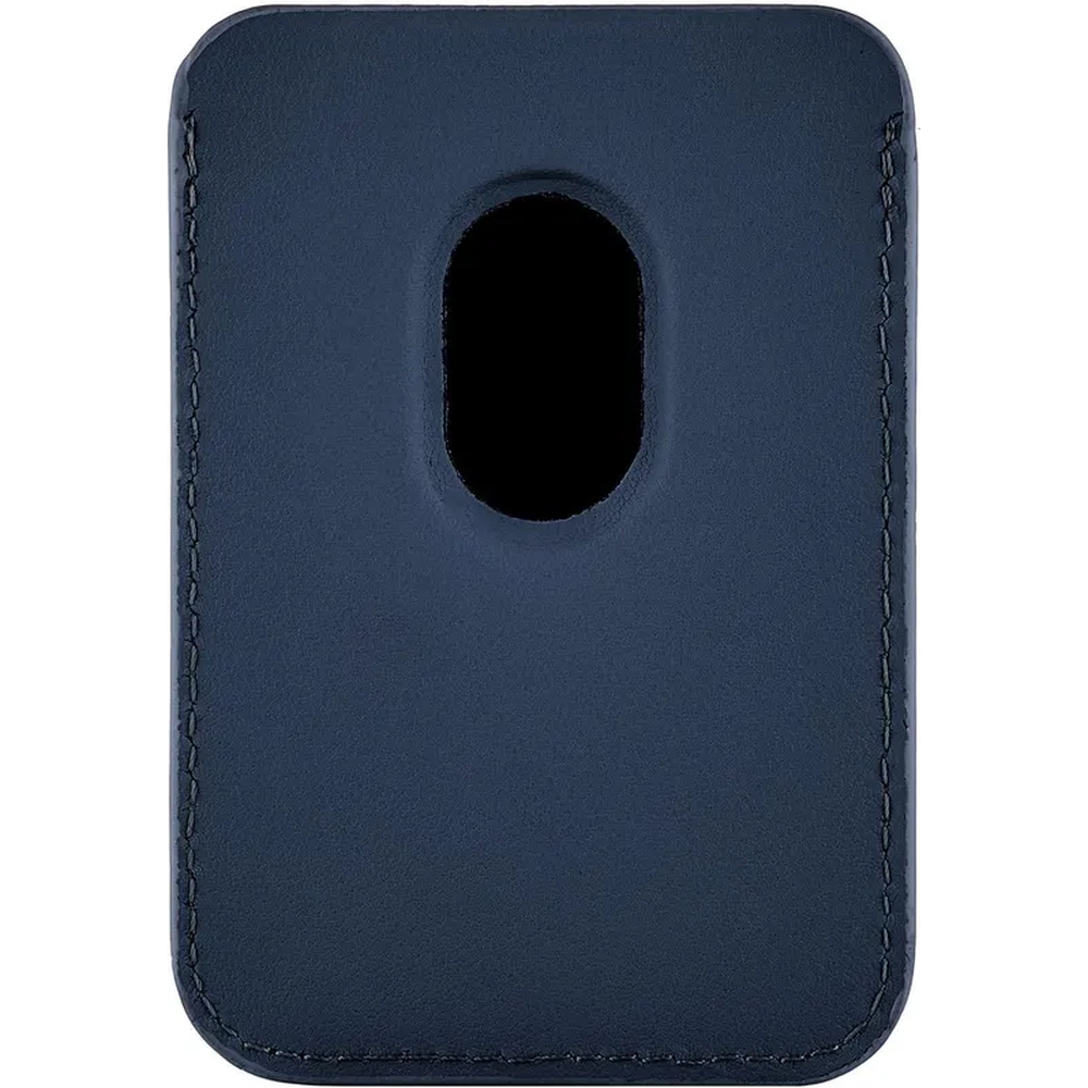 Чехол защитный uBear Leather Shell Case , кардхолдер, натуральная кожа, тёмно-синий